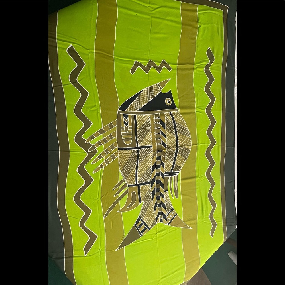 Large batik scarf